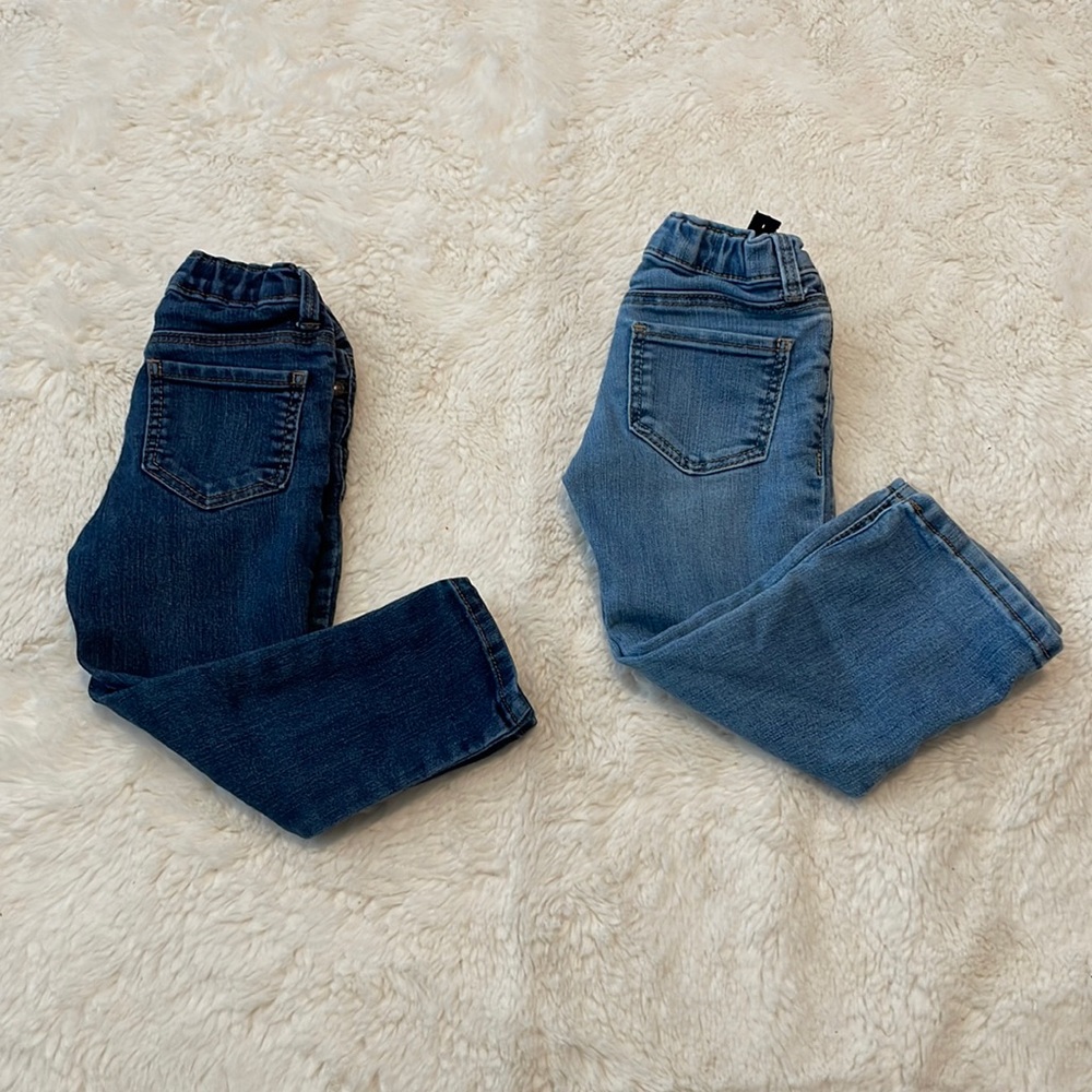 2 super skinny B’gosh jeans